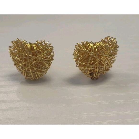 Lot Of 7 Gold Tone Jewelry 925 Sterling Silver 2 Necklaces 5 Pairs Earrings 165g - Picture 5 of 16